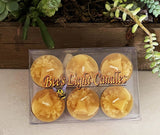 Beeswax Bell Tealight Candles - Bees Light Candles