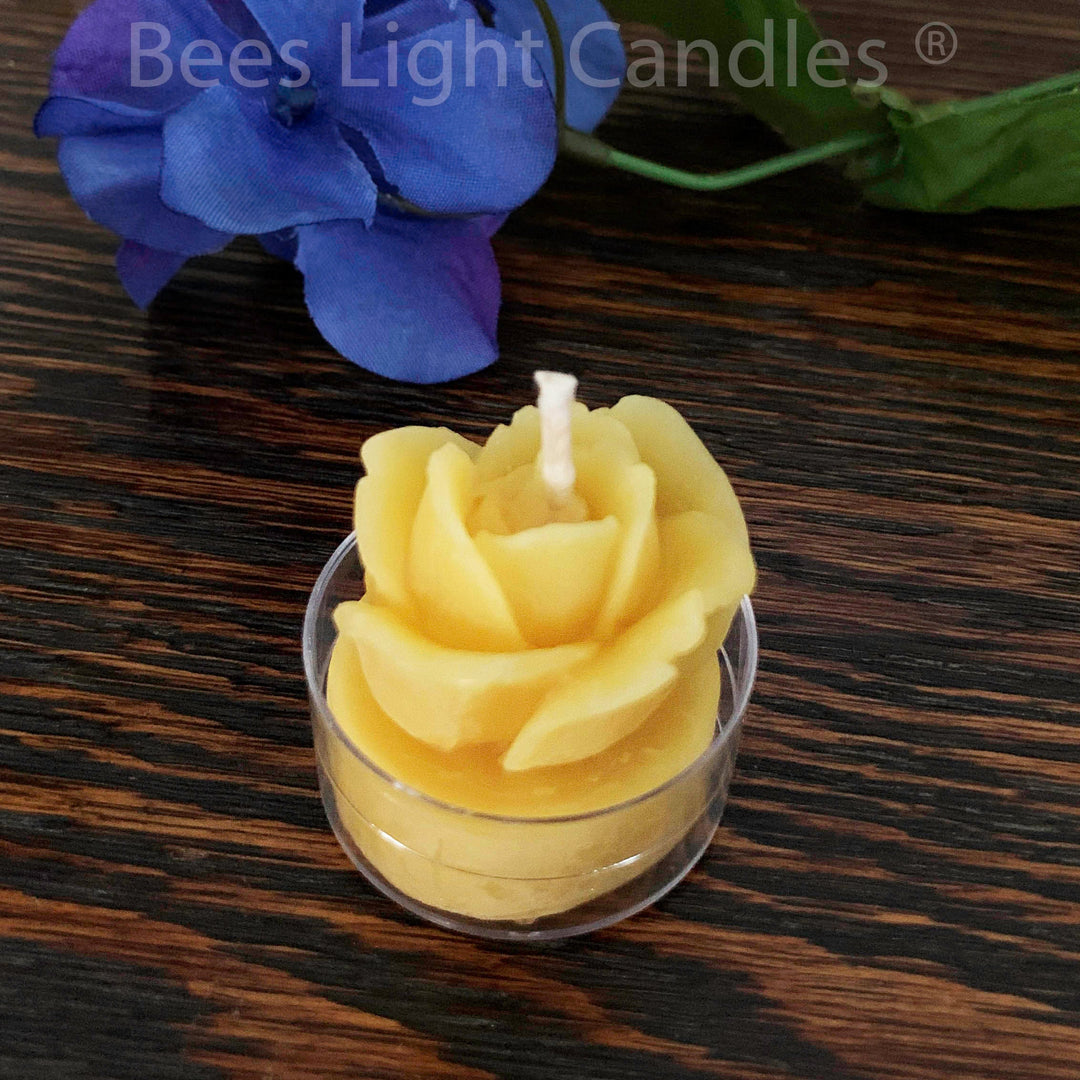 Rose Tealight Candle Set