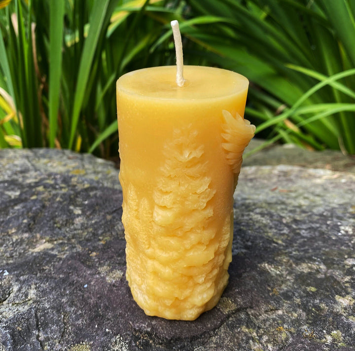 Viking Valkyrie Beeswax Pillar Candle