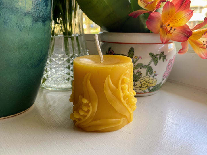 Wandering Lily Beeswax Candle Set