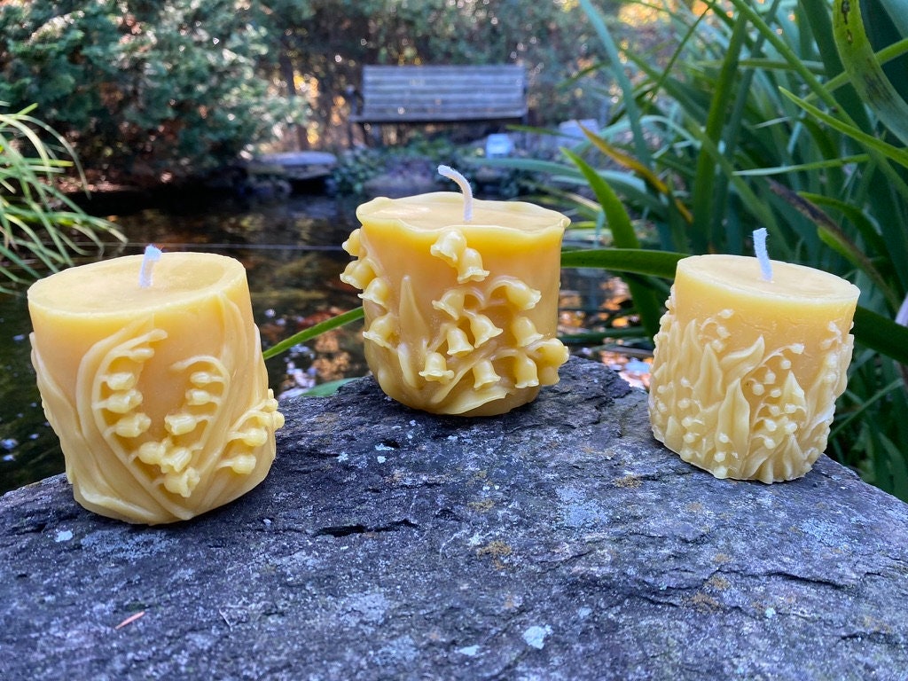 Wandering Lily Beeswax Candle Set