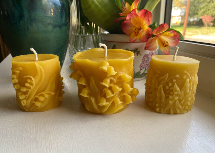 Wandering Lily Beeswax Candle Set