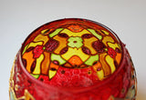 Red Kaleidoscope Holder - Bees Light Candles